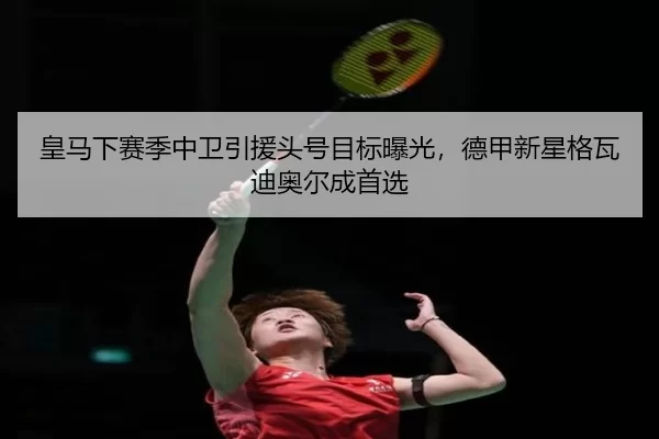 皇马下赛季中卫引援头号目标曝光，德甲新星格瓦迪奥尔成首选